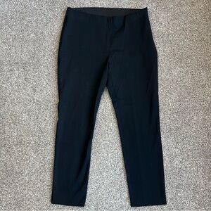 A New‎ Day Black Straight Leg Tailored Cropped Trouser Pant, Size 10